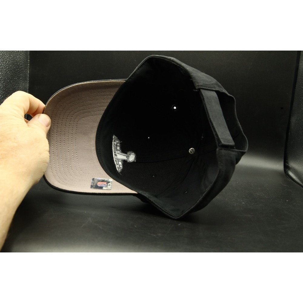 Super Bowl XLIX Black Hat, Forty Seven Brand, Adjustable Hook and Loop Back - Picture 3 of 6